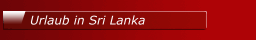 Urlaub in Sri Lanka